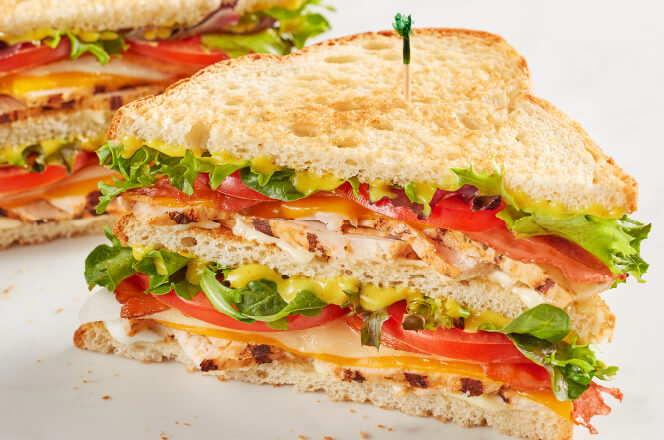 McAlister’s Deli Sandwiches 5 Grilled Chicken King Club